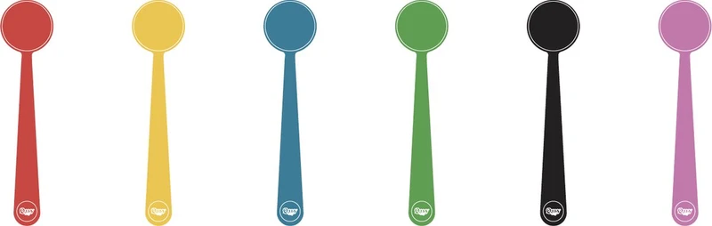 Quy Cup Set Cucchiaio 6 Colori