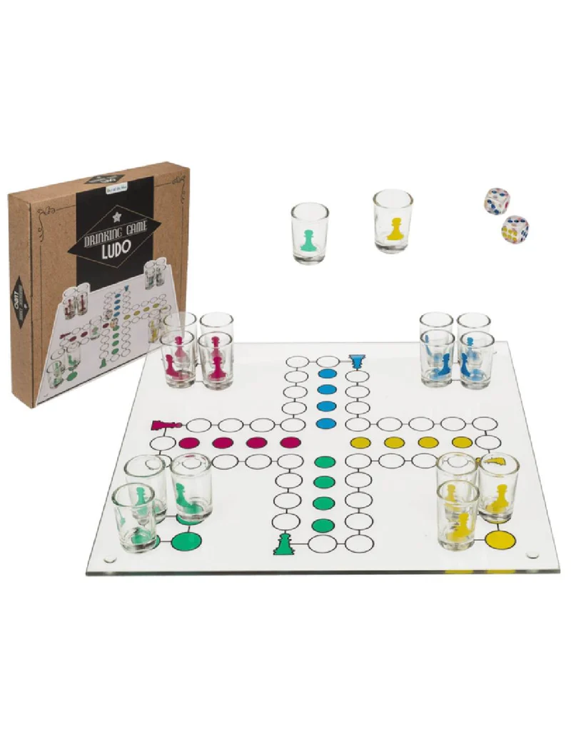 Gioco Da Tavolo Alcolico Con Bicchierini