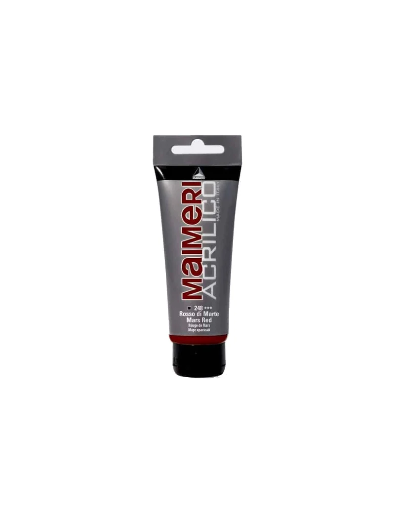 Maimeri Vernice Acrilica Rosso Di Marte 75ml