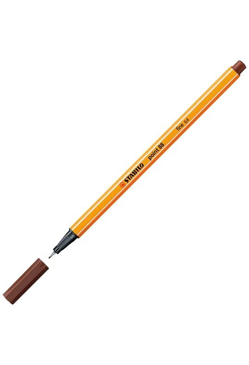 Penna Stabilo Pen 88 Pennarello Marrone 45