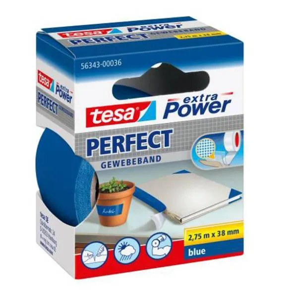 Nastro Adesivo in Tela Scotch Plastificato Blu 38mmx2,7mt