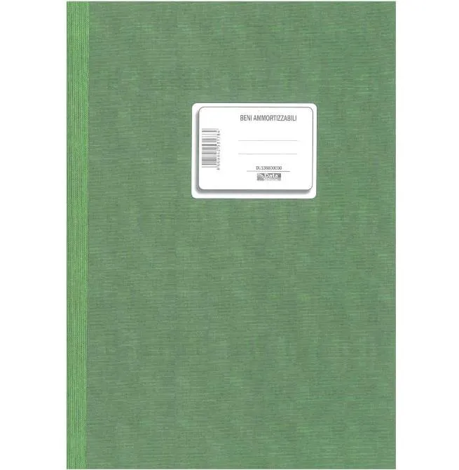 Registro Dei Beni Ammortizzabili 24x31 cm