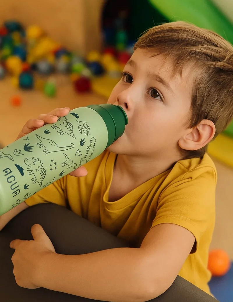 Borraccia Termica In Acciaio Inox Acua Kids Dino 350ml
