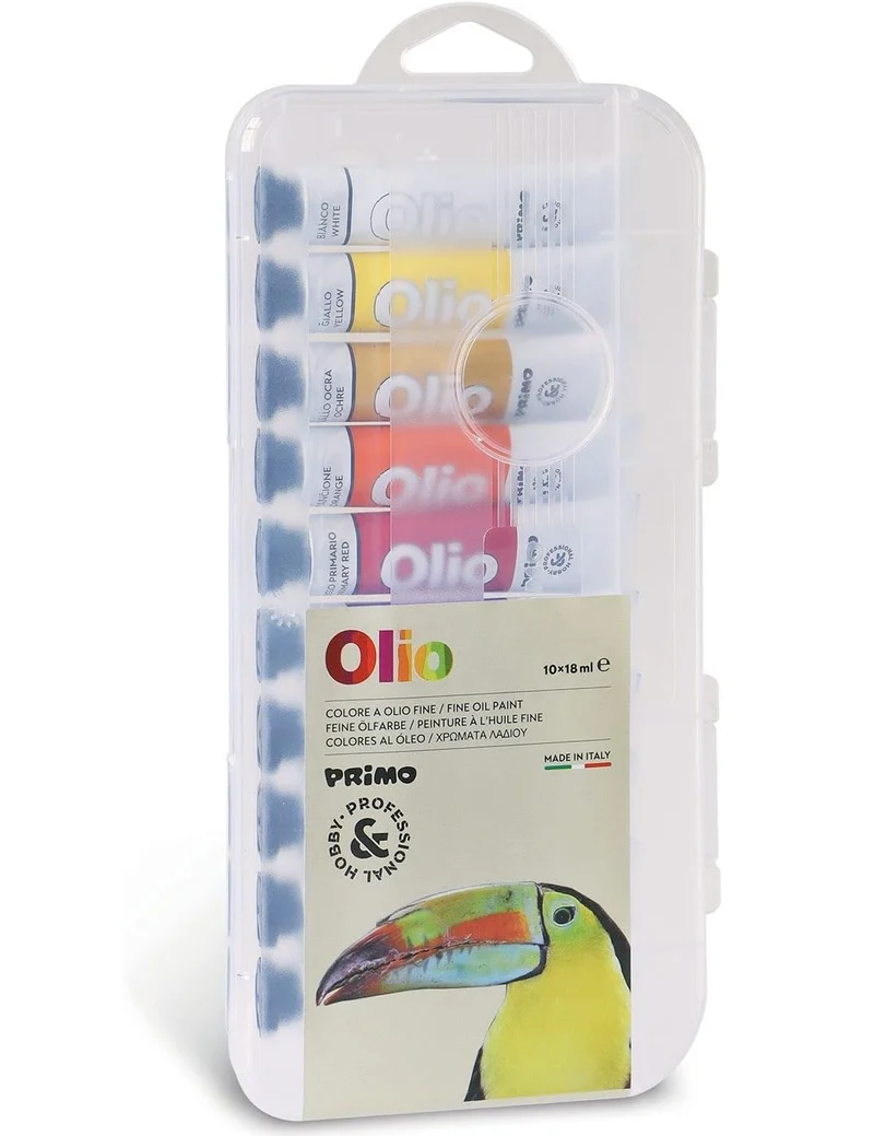 Valigetta Colori A Olio Tubetto 18ml 10p