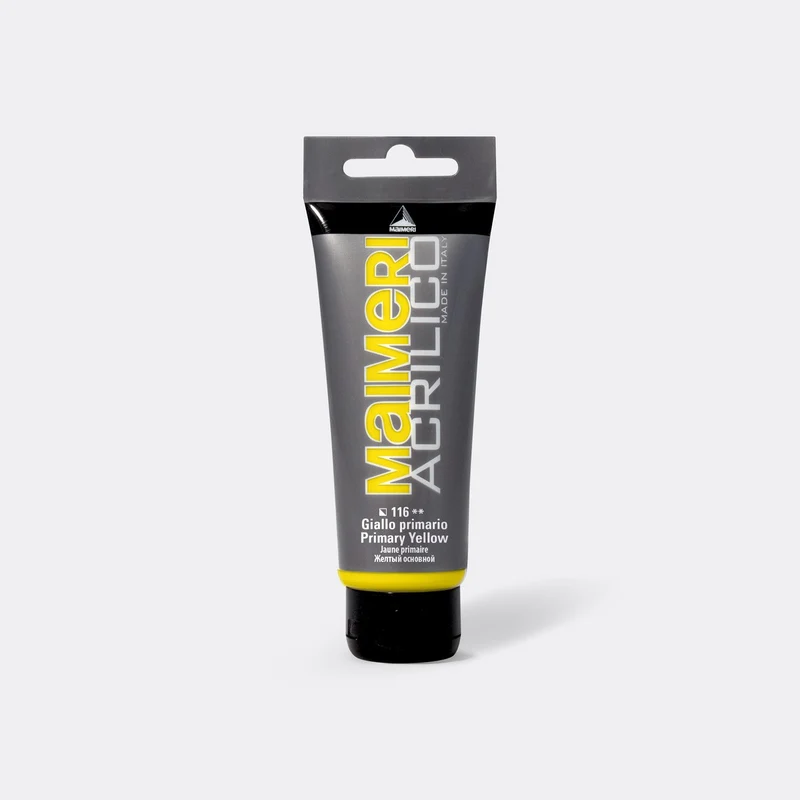 Maimeri Vernice Acrilica Giallo Primario 75ml