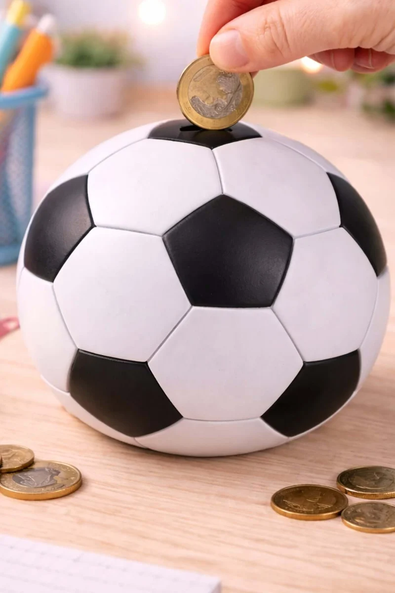 Salvadanaio In Plastica Football iTotal