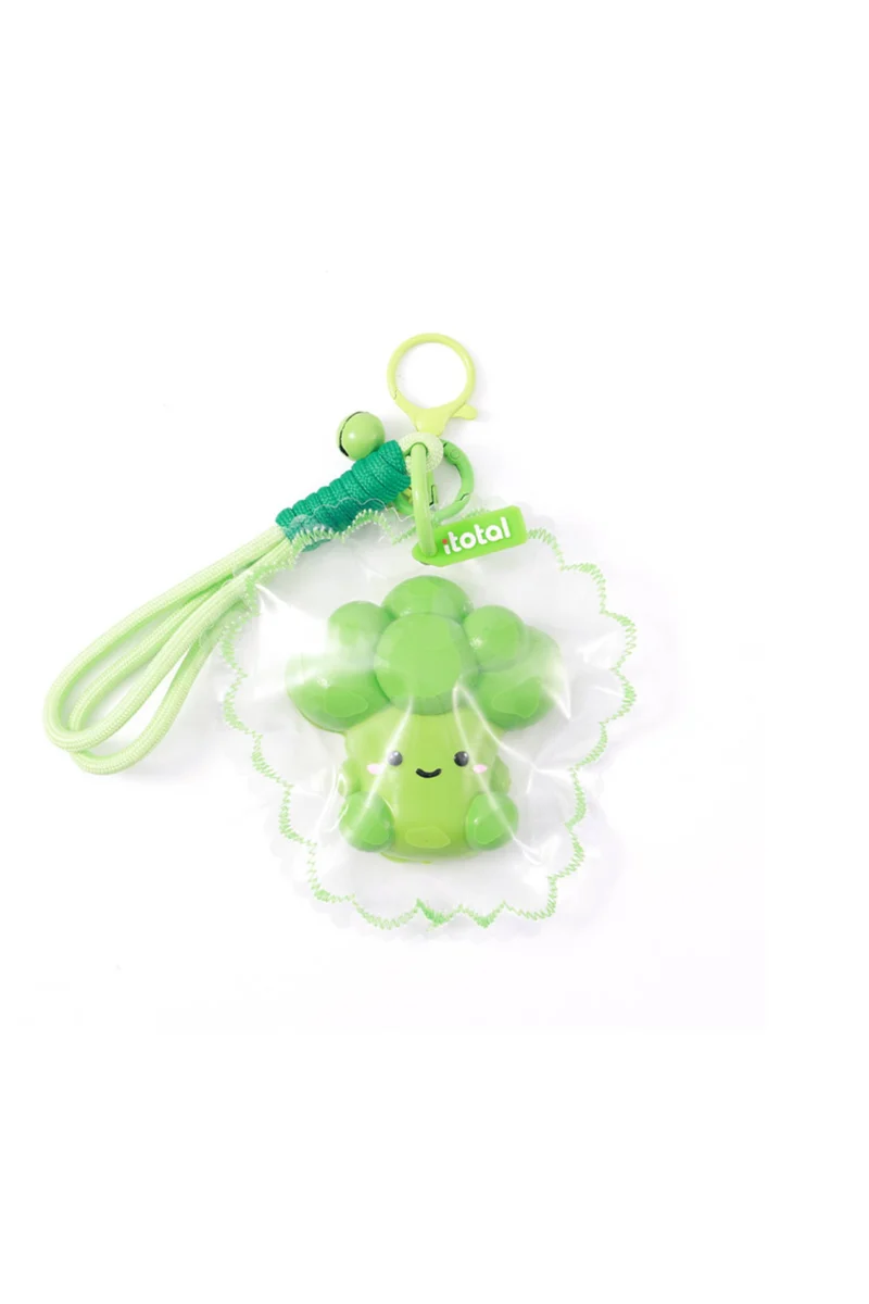 Portachiavi Squishy Antistress Jellypop Benny Broccoli