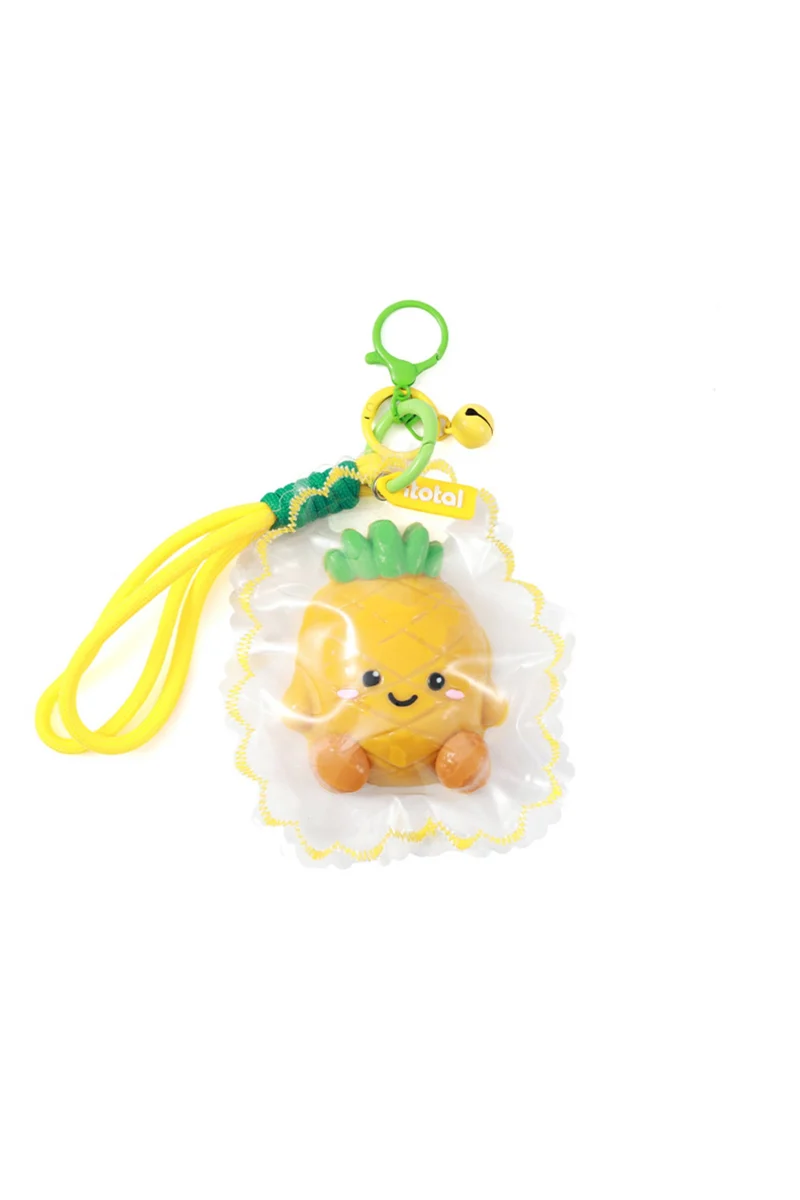 Portachiavi Squishy Antistress Jellypop Poppy Pineapple