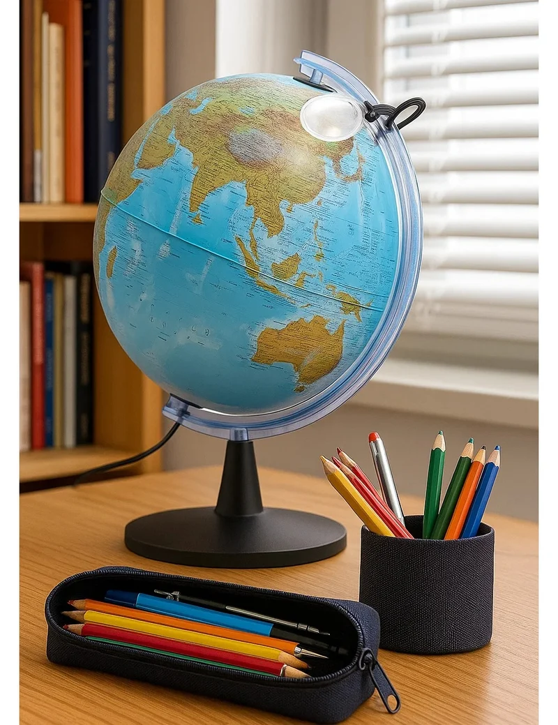 Mappamondo Classico Luminoso Elite 30cm