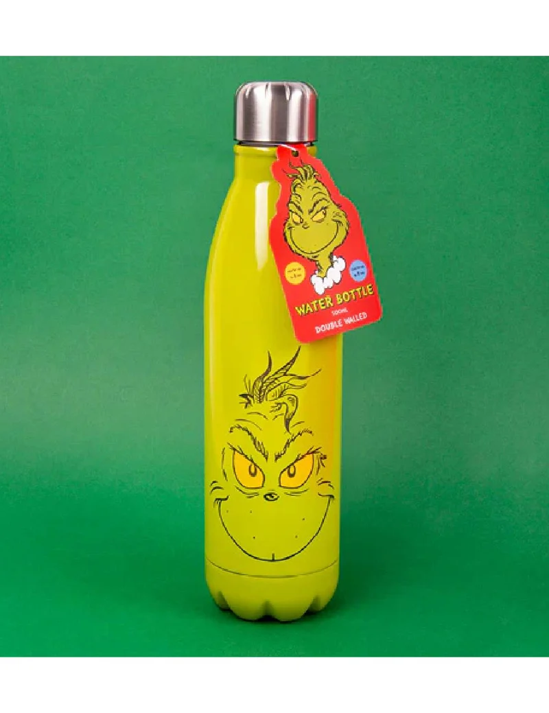 Borraccia In Metallo A Doppia Parete 500ml The Grinch