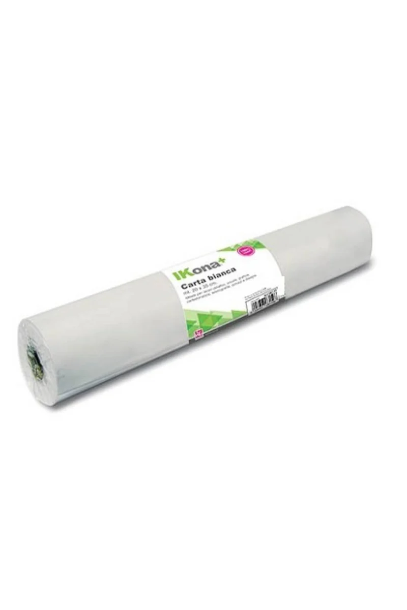Carta Da Pacco In Rotolo Bianco 0.7x10mt