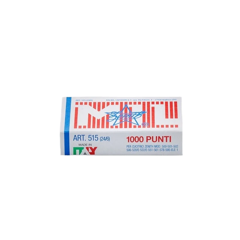 Zenith Punti Per Cucitrici (24/6) 1000 Punti