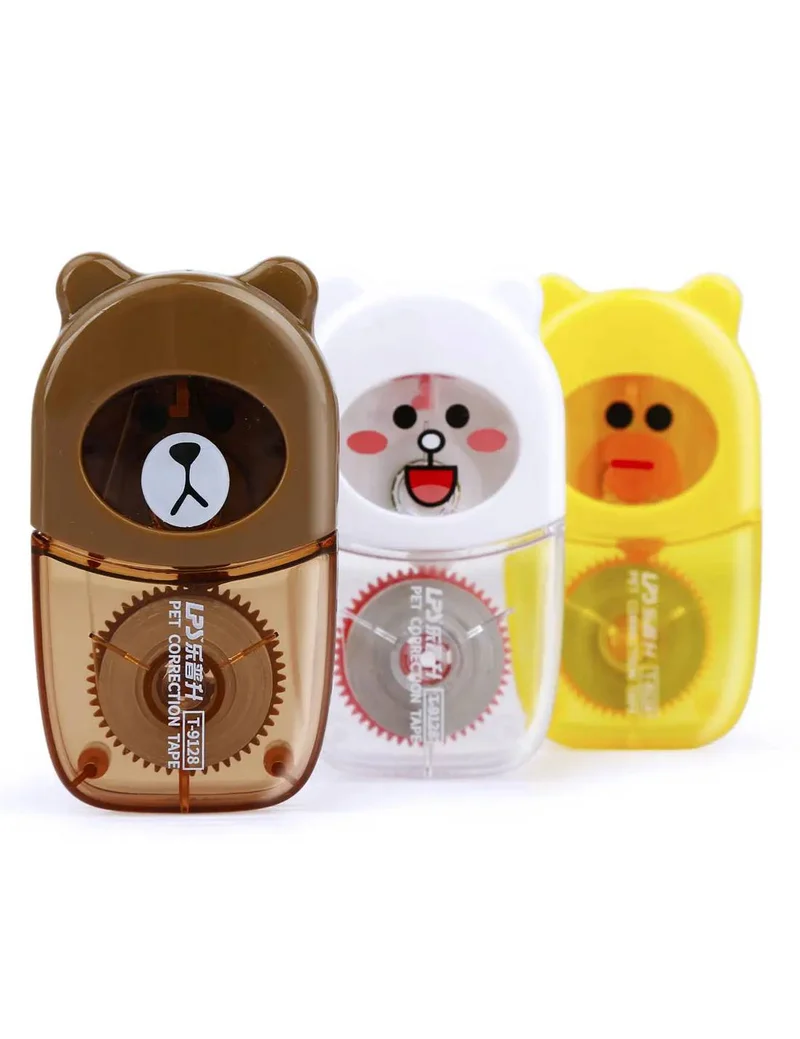 Mini Correttore A Nastro Animaletti Kawaii