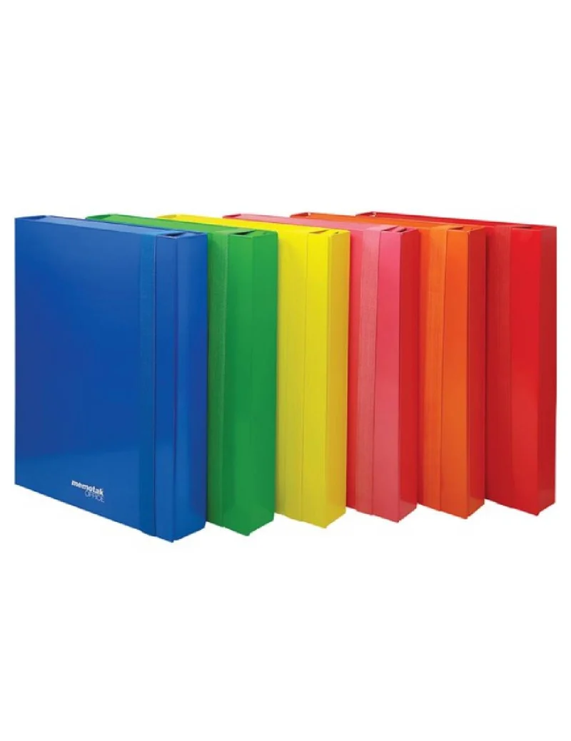 Cartella Con Elastico Dorso 3 Memotak Office 35x25cm