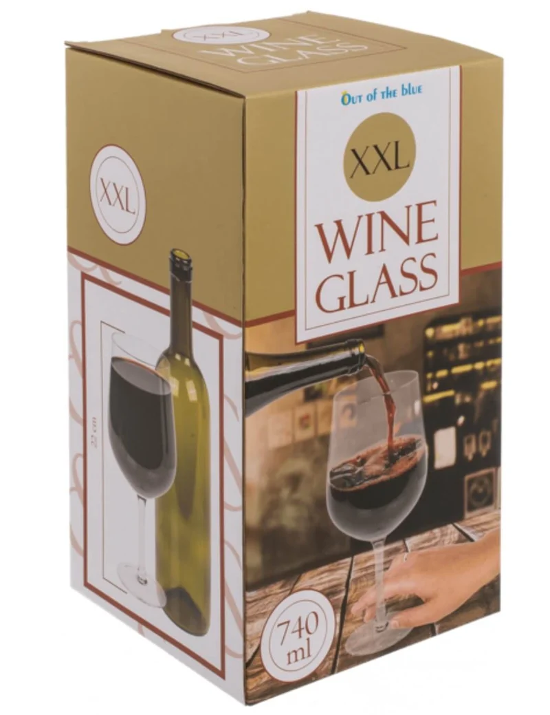 Calice Bicchiere Vetro Vino XXL
