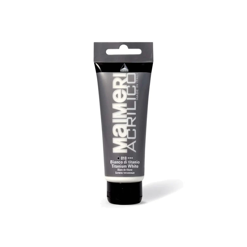 Maimeri Vernice Acrilica Bianco Di Titanio 75ml