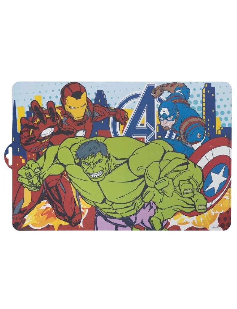 Tovaglietta In Plastica Avengers 43cm