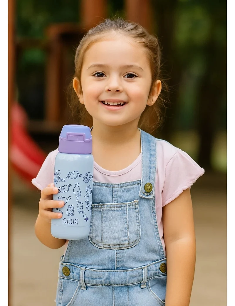 Borraccia Termica In Acciaio Inox Acua Kids Gattini 350ml