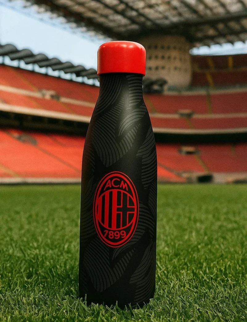Borraccia Termica In Acciaio Inox Seven AC Milan