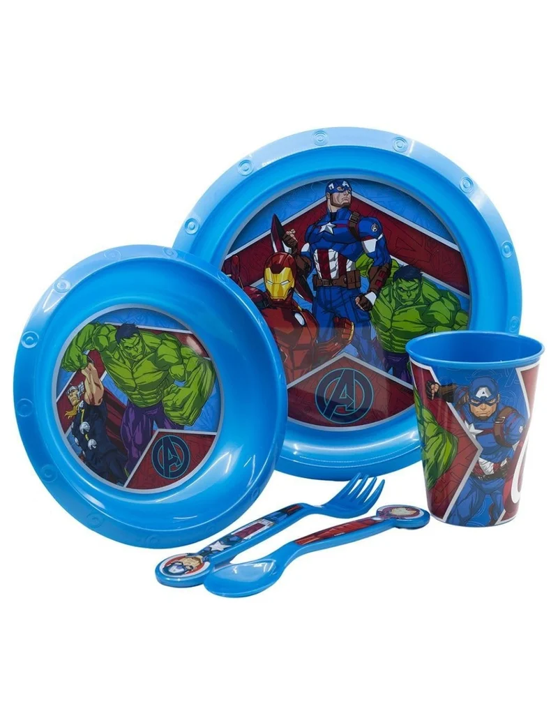 Set Pranzo Avengers 5pz