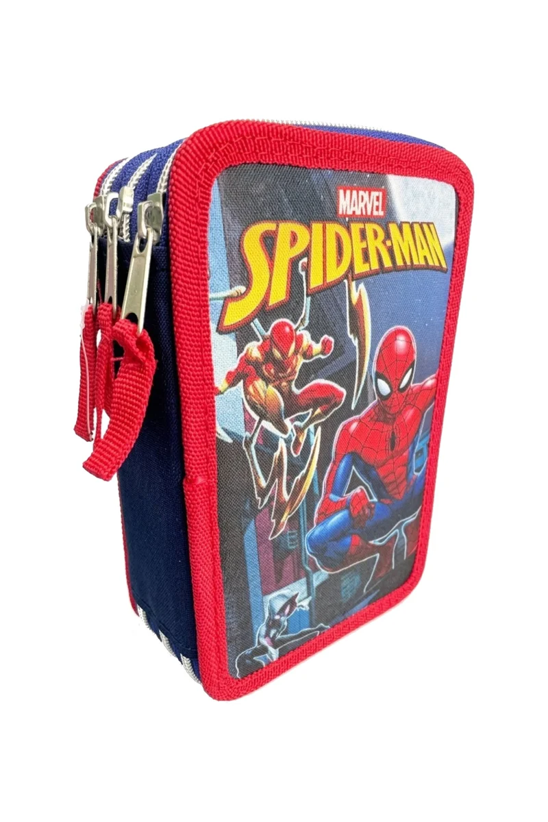 Astuccio Completo 3 Zip Giotto Marvel Spiderman