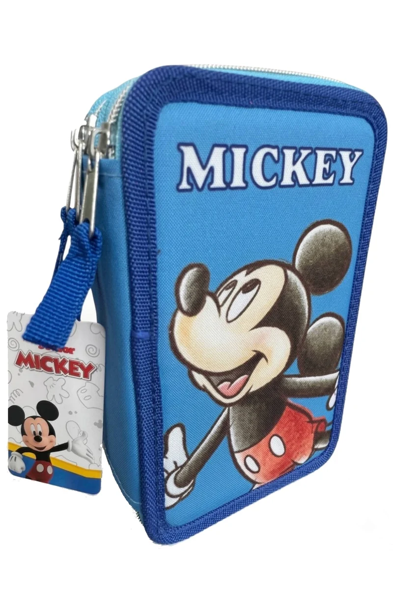 Astuccio Completo 3 Zip Giotto Disney Topolino
