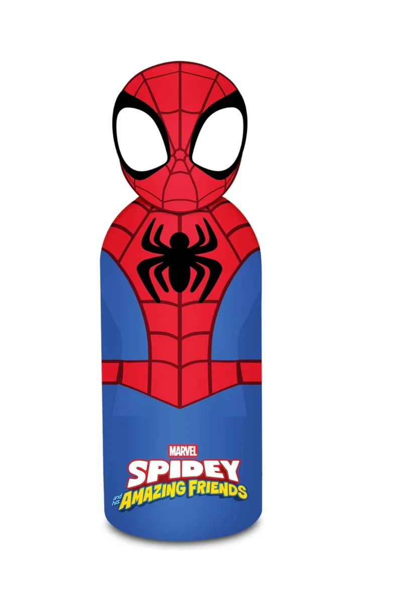 Borraccia Termica In Acciaio Inox 350ml Con Tappo 3D Spidey And His Amazing Friends