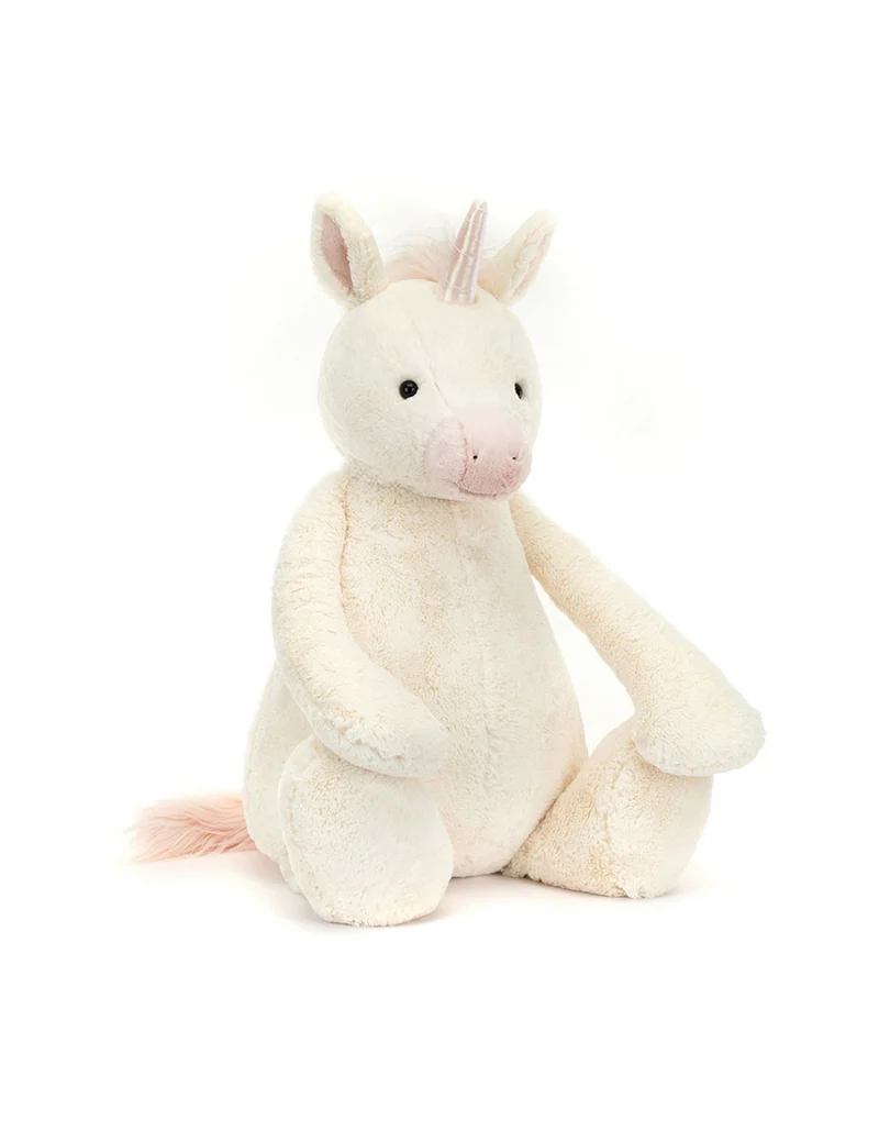 Peluche Jellycat Unicorno Bashful Unicorn 94cm