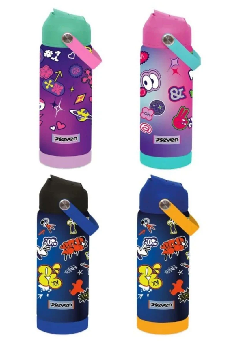 Borraccia In Acciaio Inox Seven Junior Boy or Girl