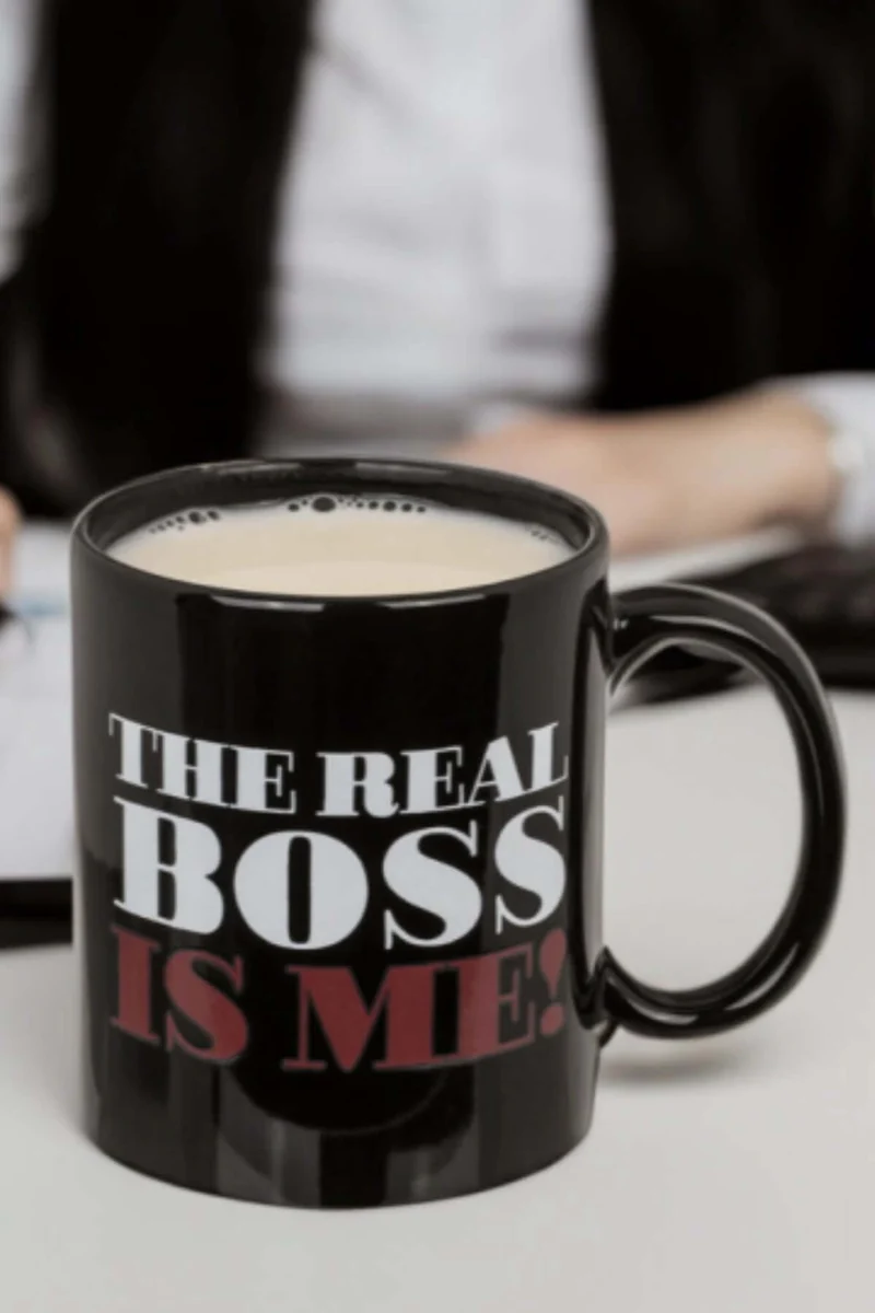 Tazza In Ceramica The Real Boss