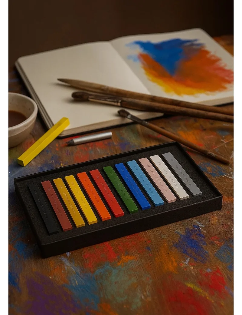 Pastelli Ad Olio Crete Lyra Set 12 Colori