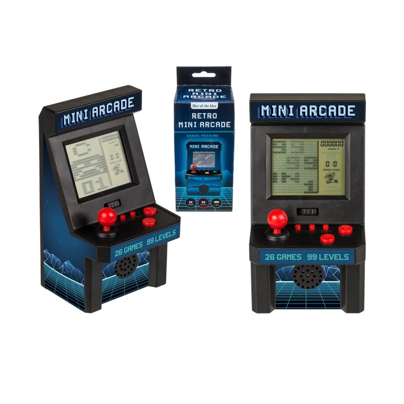 Mini Videogioco Arcade Con 26 Giochi