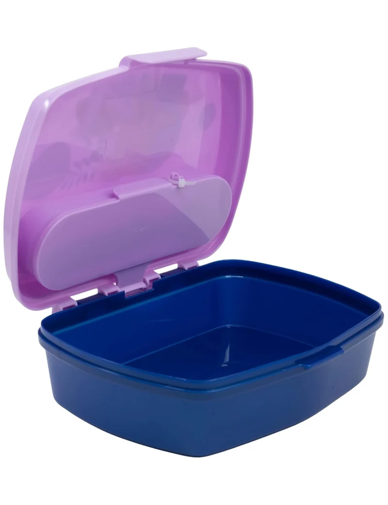 Porta Pranzo In Plastica Con Posate Frozen 17cm