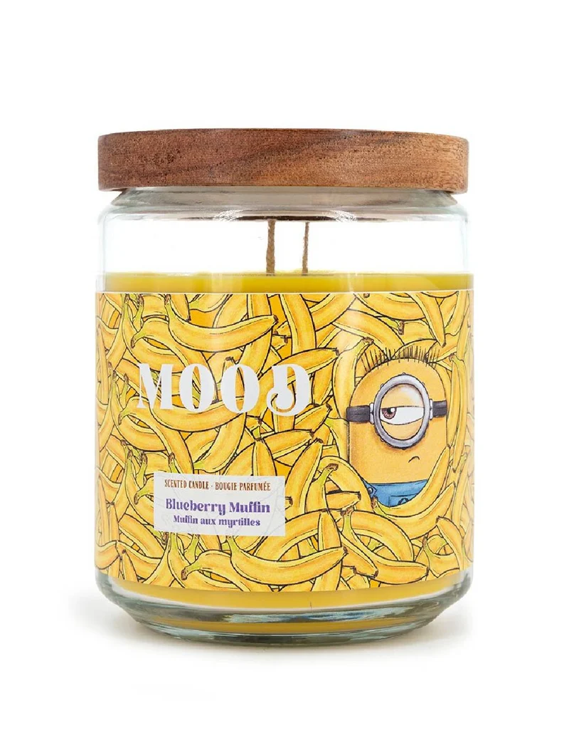 Candela Profumata In Vetro Minions 510gr - Mood