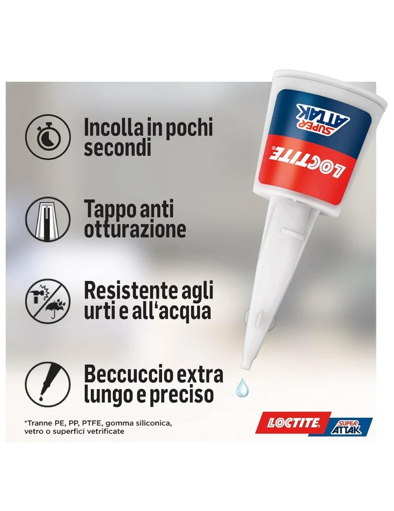 Super Attak Colla Istantanea Loctite 5g