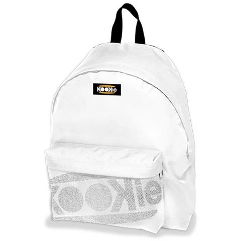 Zaino Kookie One Color Bianco