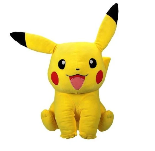 Peluche Pokémon Pikachu Seduto 45cm