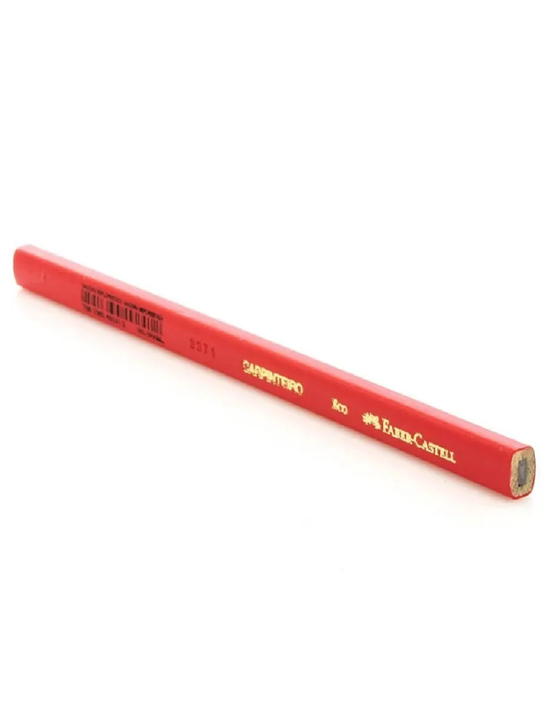 Matita Da Falegname Rossa Faber Castell Carpinteiro