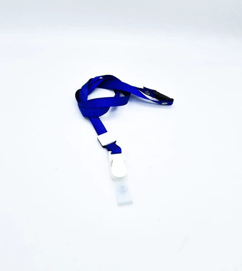 Lebez Cordoncino Portabadge Blu Confezione 10pz.