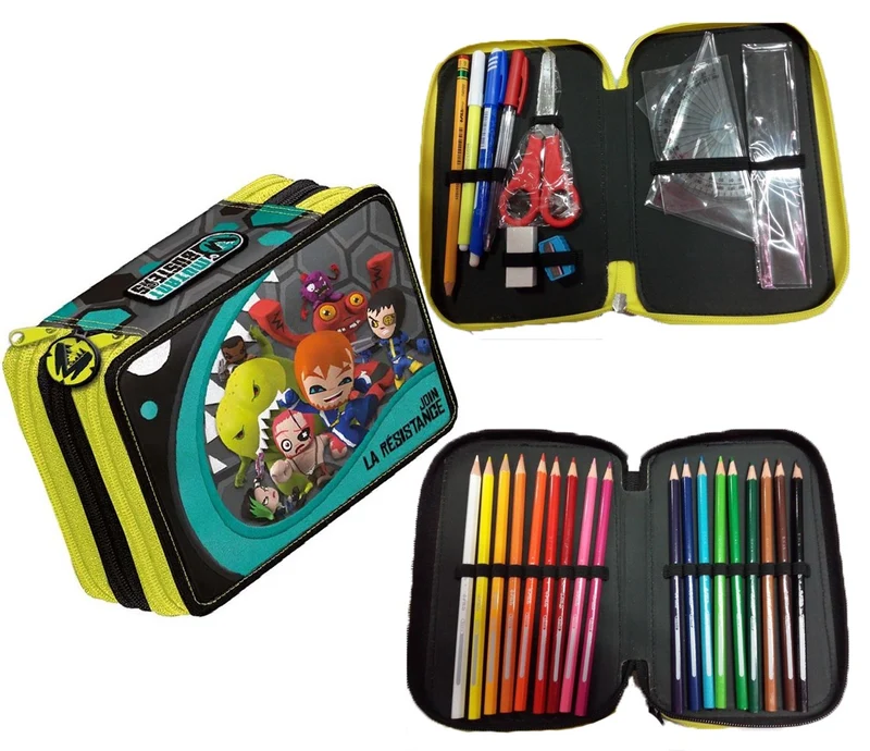 Astuccio Completo 3 Zip Mutant Busters Join La Résistance