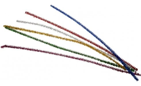 Scovolini Ciniglia Metallizzata Colori Assortiti 300x6mm