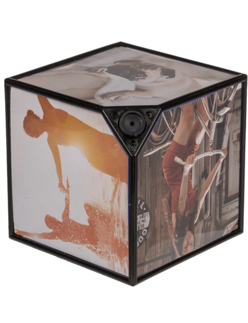 Cubo Portafoto Rotante 11cm