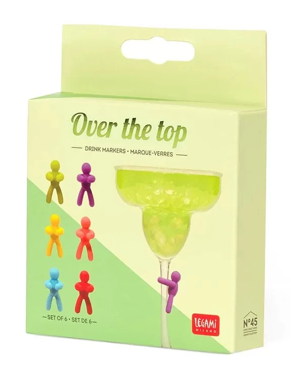 Set Omini Segnabicchieri 6pz