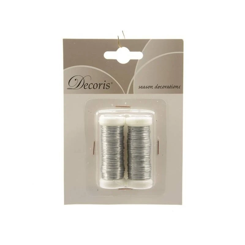 Filo di Ferro Argento 2pz 6mt