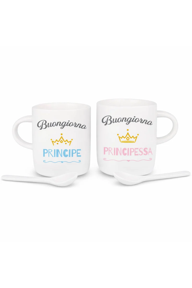 Tazzina Da Caffè Buongiorno Principe O Principessa Assortita