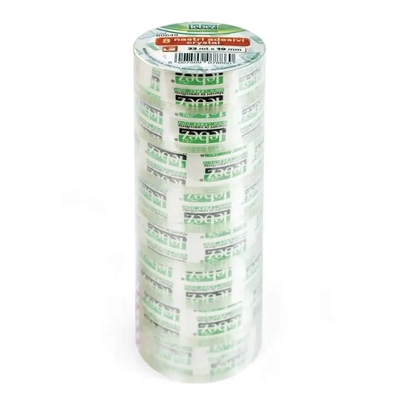 Nastro Adesivo Crystal Lebez 19x33mm 8pz