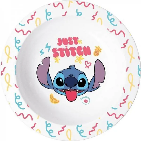 Piatto Fondo In Plastica Stitch