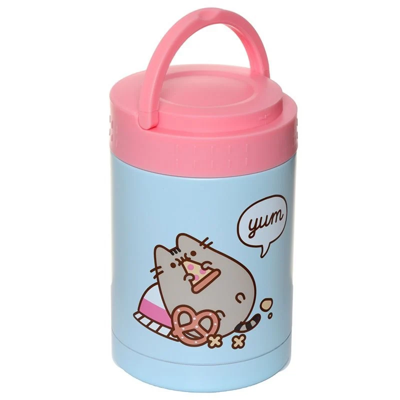 Contenitore per Alimenti Termico in Acciaio 500ml Pusheen