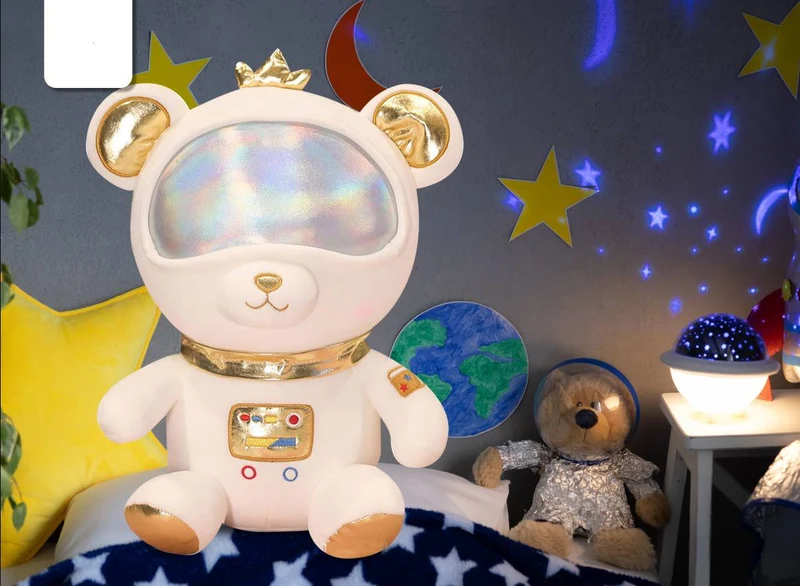 Peluche Orso Teddy Astronauta Seduto 40cm