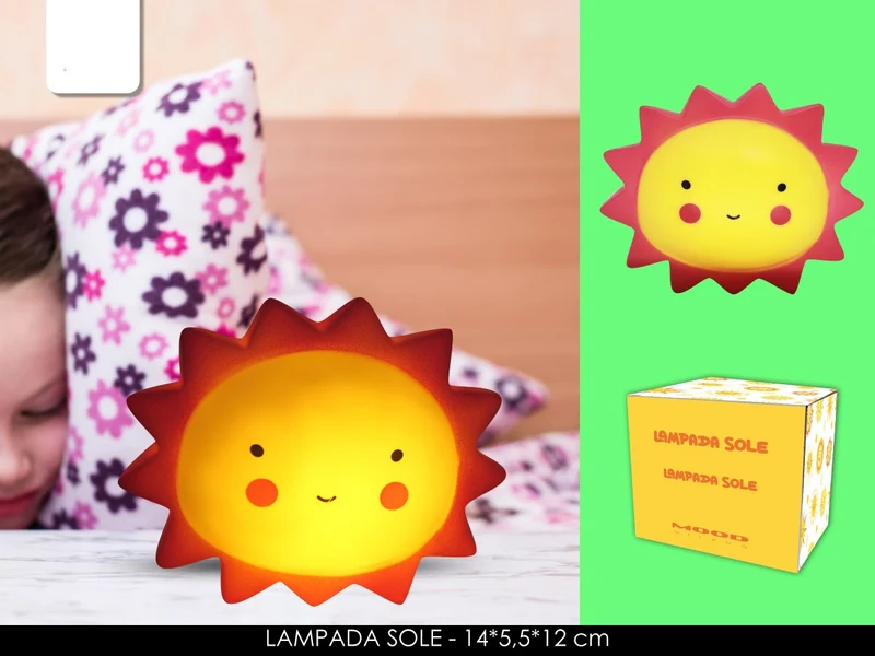 Lampada Notte Sole
